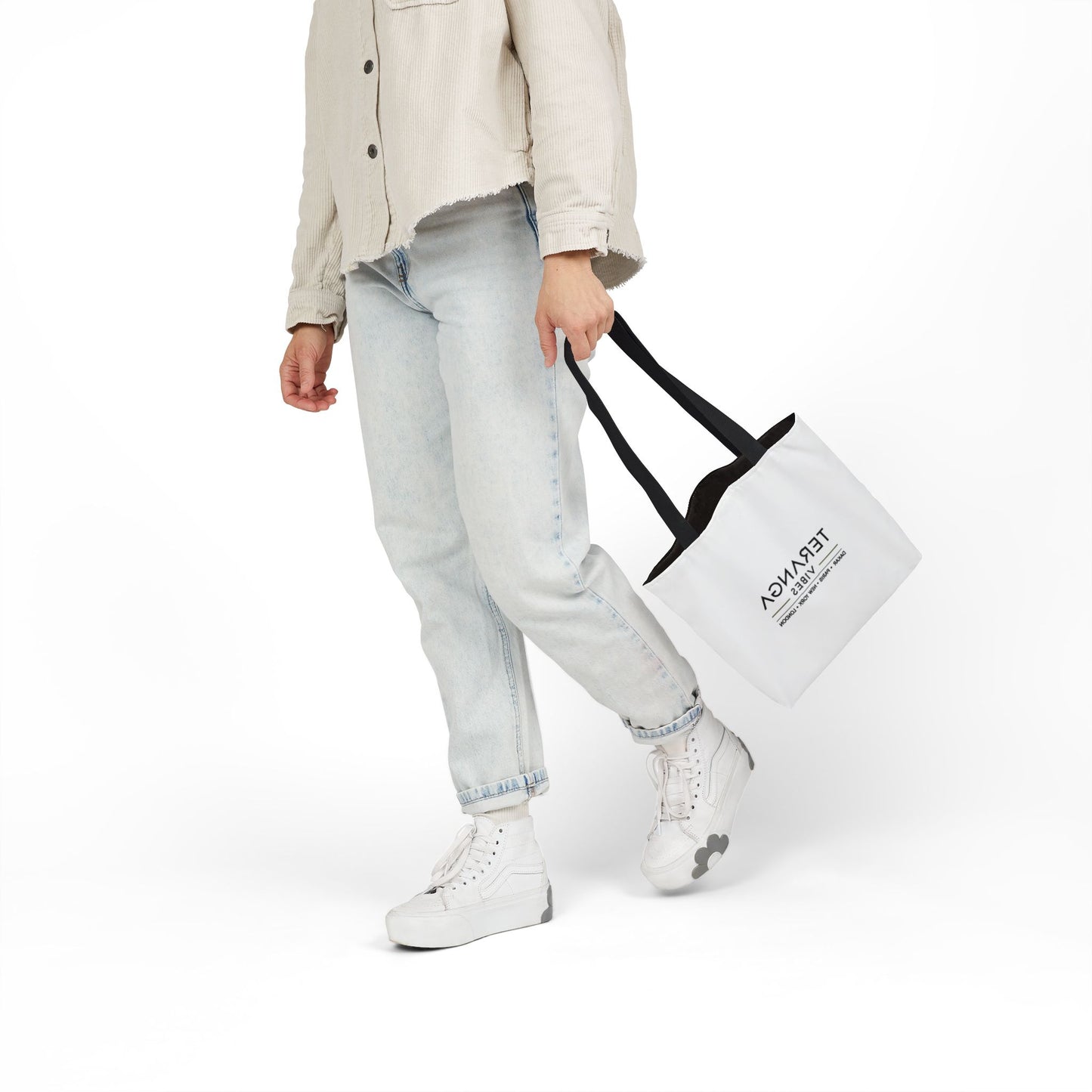 Stylish Canvas Tote Bag - TERANGA VIBES