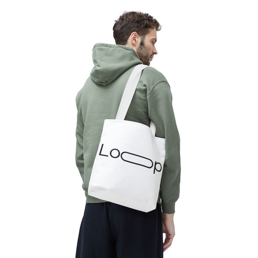Sac fourre-tout à motif boucle