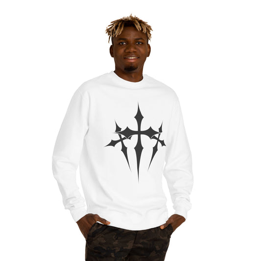 Gothic Cross Unisex Crew Neck Sweatshirt